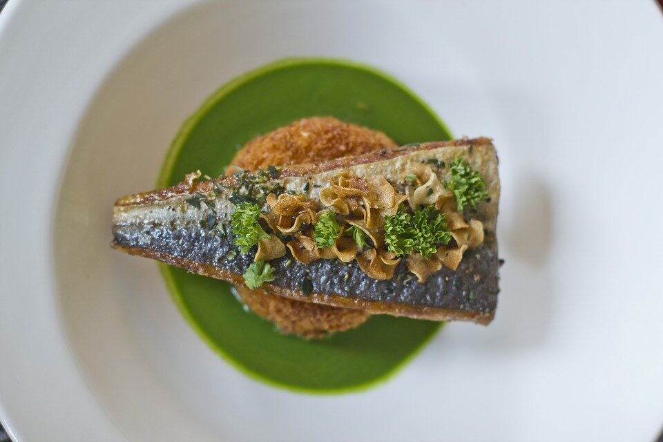 приготовленная форель