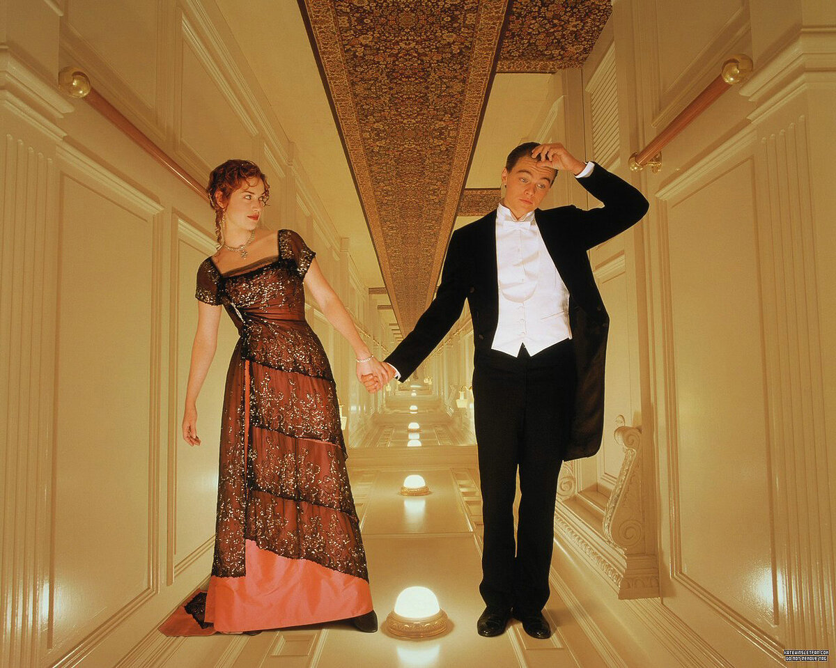 промо фотография к фильму "Титаник"