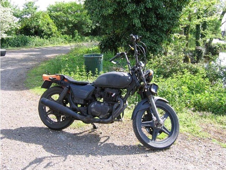 Вот такая вот Крыса простейшего уровня. Для её создания был использован старый серийный байк.