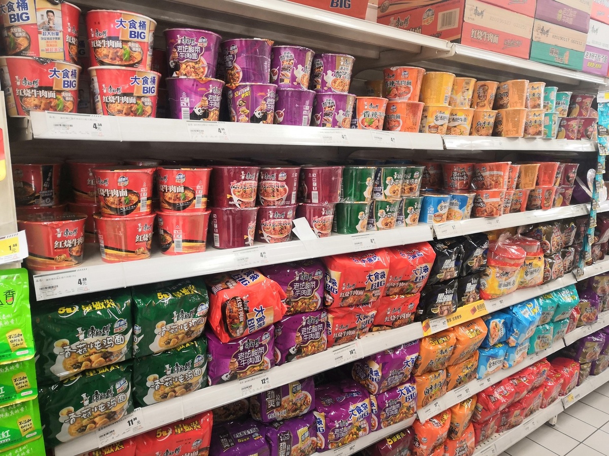 Достаточно вкусные виды лапши есть.