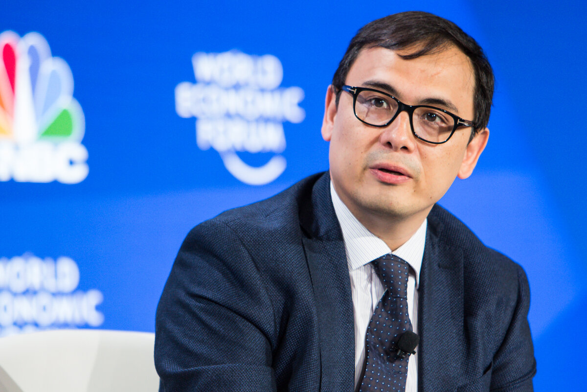Генеральный директор и основатель группы Qiwi Сергей Солонин. Мировой экономический форум / Sikarin Fon Thanachaiary