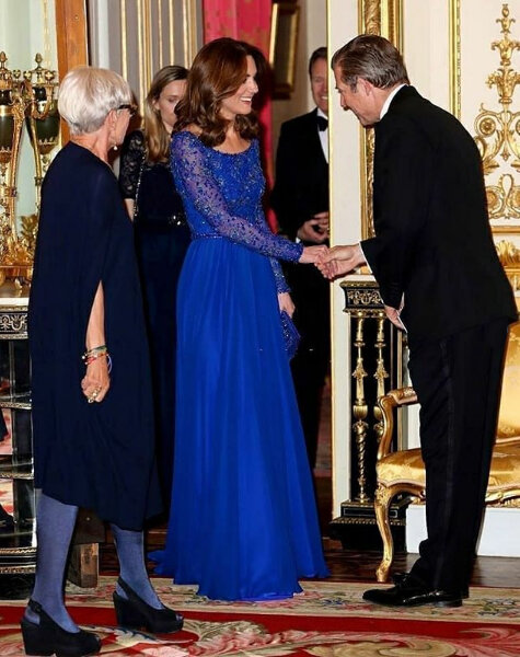 Платье и клатч - Jenny Packham