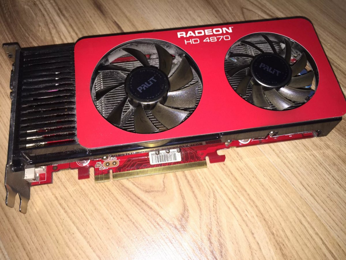 Видеокарта radeon днс. АМД радеон 4870.