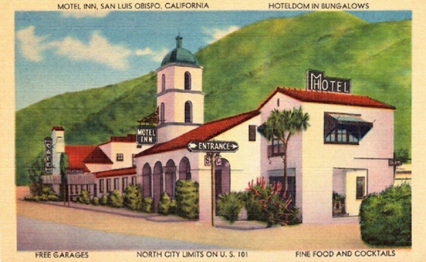 Motel Inn (изначально Milestone Mo-Tel – от слов motor и hotel) в Сан Луис Обиспо – первый в мире мотель. Открылся в 1925 году, закрылся в 1991 году. 