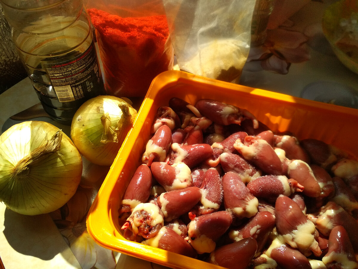 Набор продуктов для шашлыка.