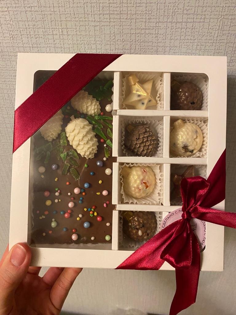 Ручные конфеты. l2luna.ru - Производство шоколадных подарков