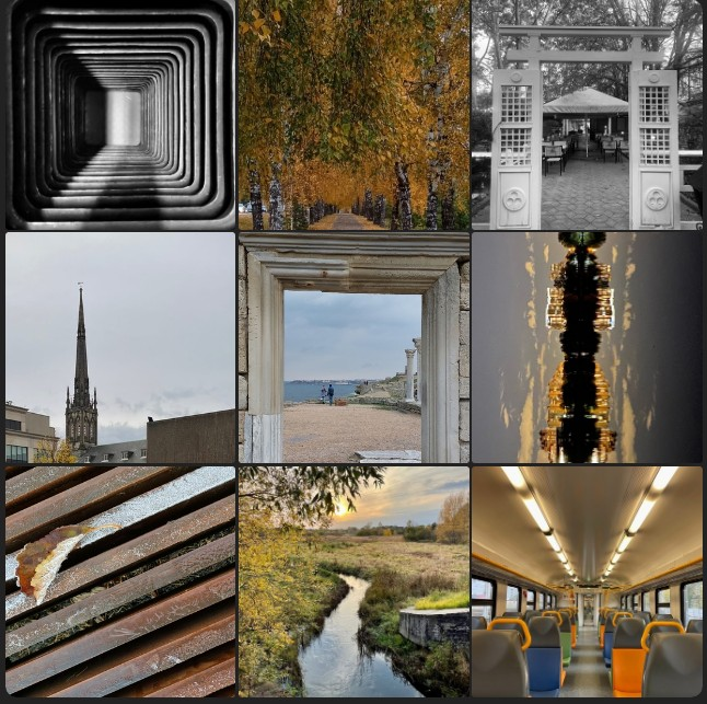 Коллаж из работ участников Фотопрактикума "Композиция"