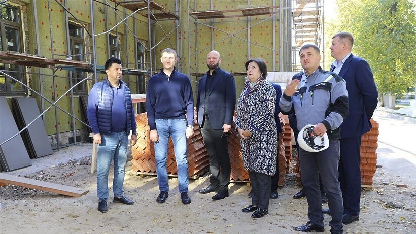    Капремонт в городской больнице Электрогорска © Пресс-служба администрации г.о. Электрогорск