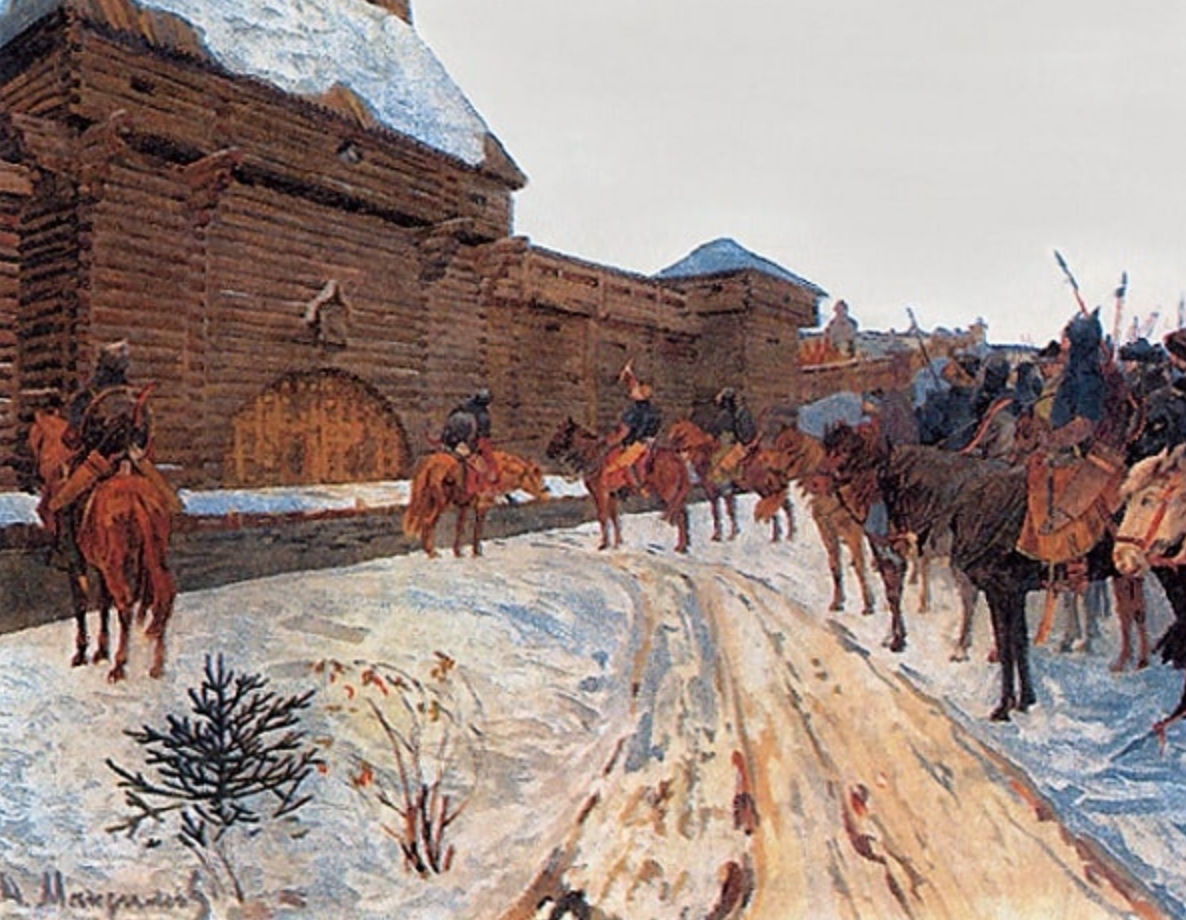 Монголы у стен Владимира 