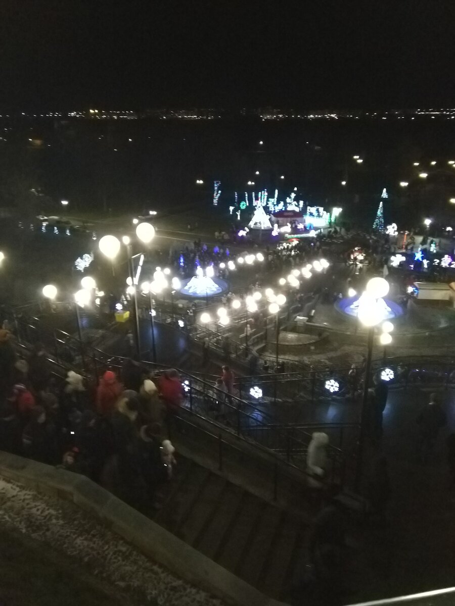 Парк Подниколье на Новый год