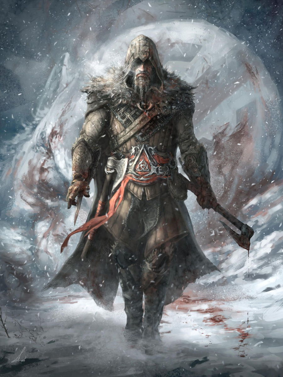 арт assasin`s creed