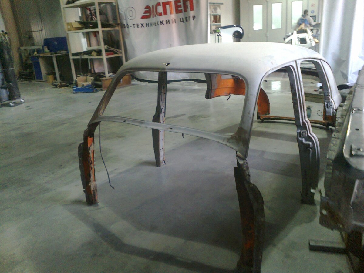 Вот такой скелет остался 