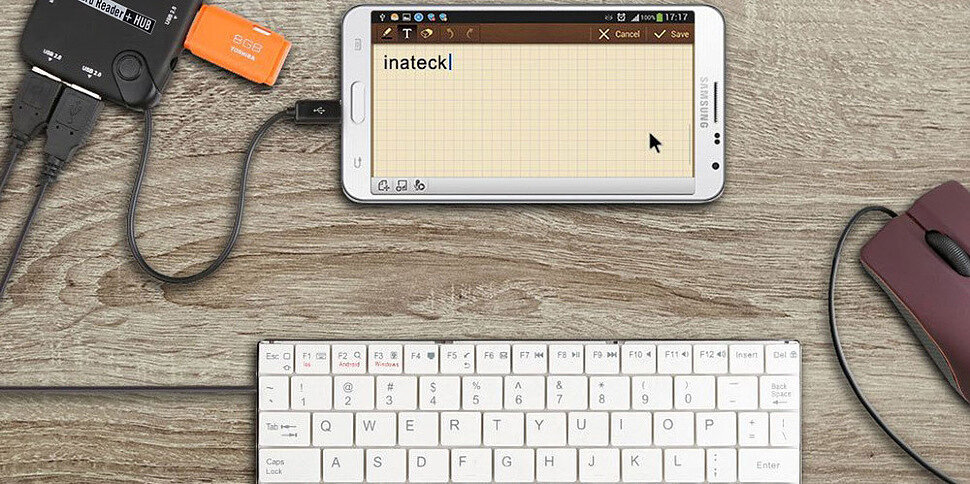 Turn your Android smartphone into a Personal Computer Keyboard, Android smartpho