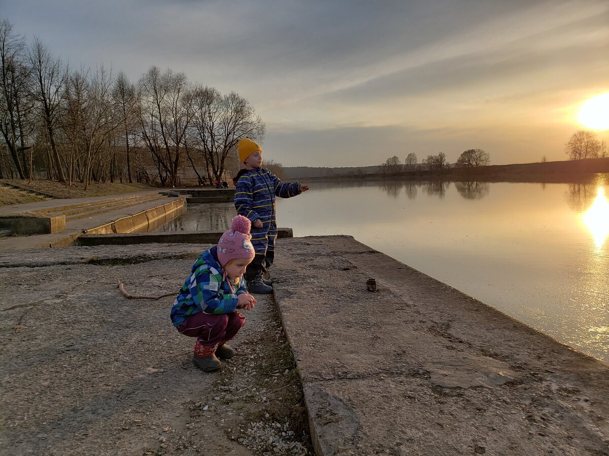 Наша последняя прогулка перед самоизоляцией