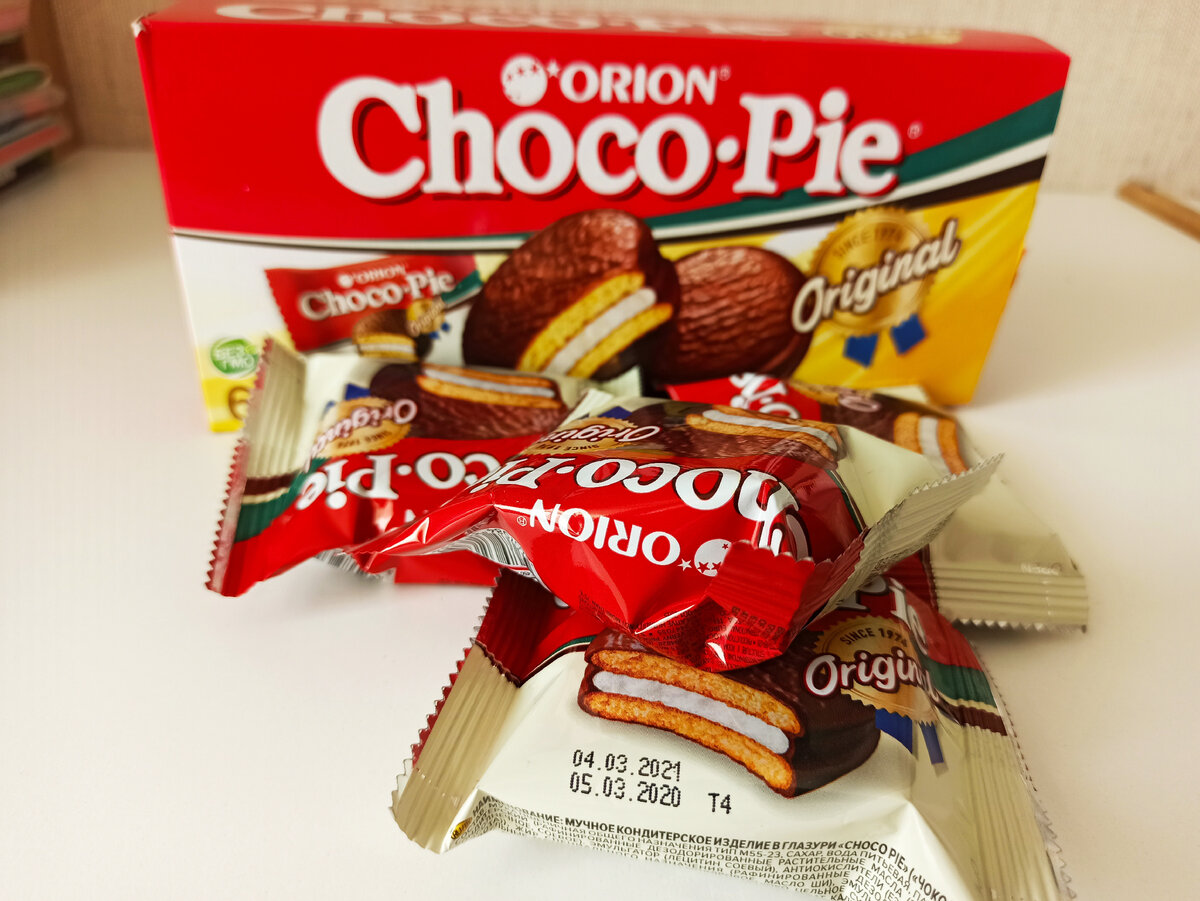 Choco pie Orion 4 штук