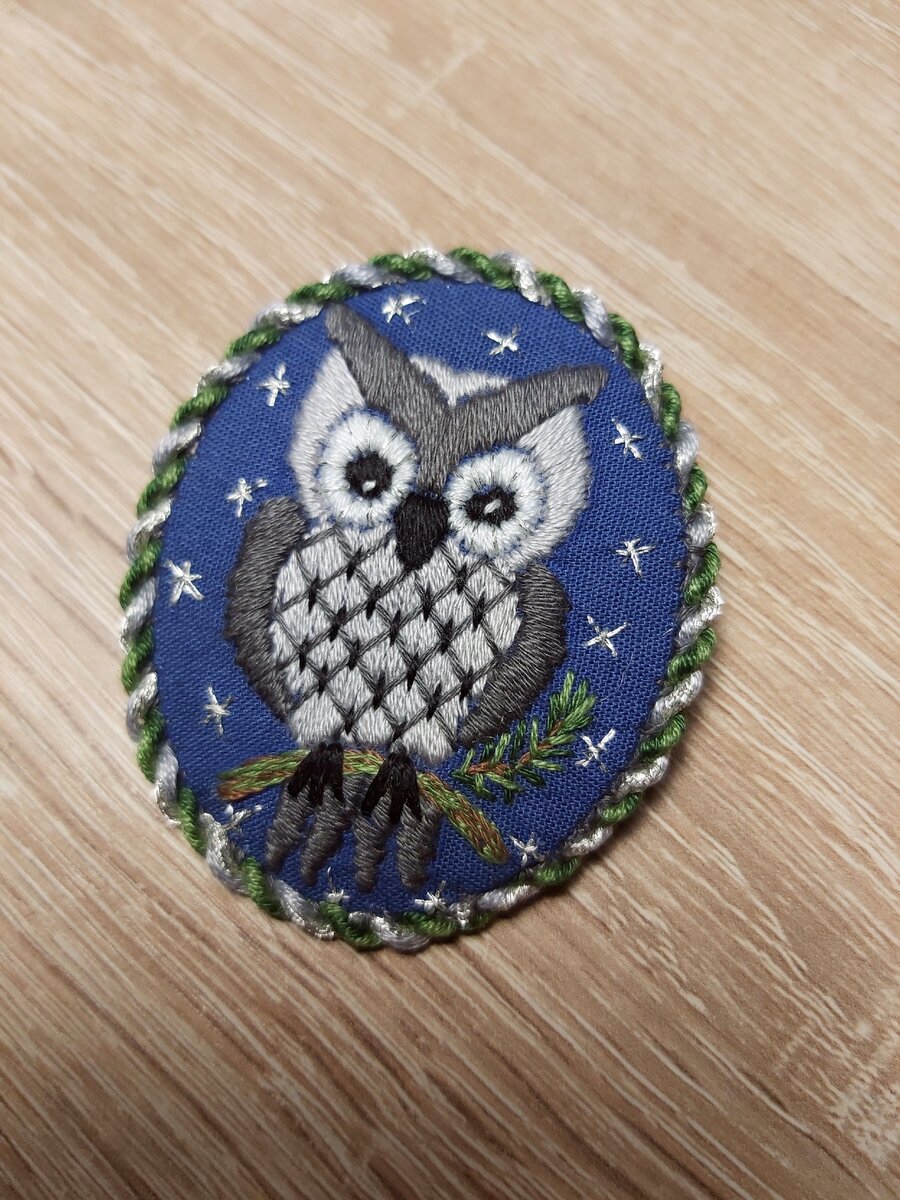 Брошь "СОВА"