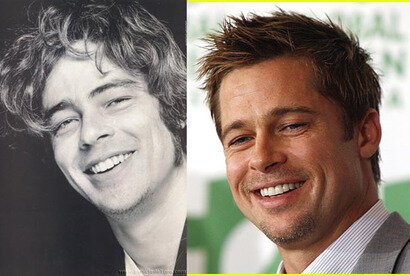 Бенисио Дель Торо и Брэд Питт. фото из открытых источников