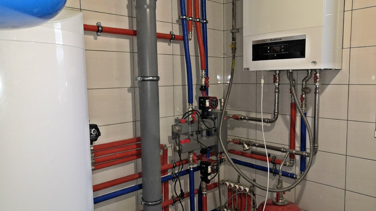 Почти готовая котельная на дом 200м2