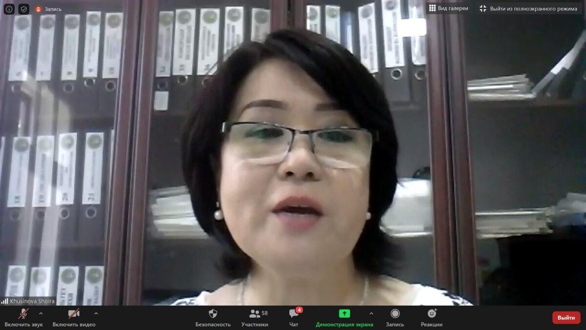 23 мая 2020 года в СамМИ прошла открытая онлайн лекция заведующей кафедры общей практики и семейной медицины факультета последипломного образования к.м.н., доцента Ш.А. Хусиновой по теме «Алгоритм мероприятий по профилактике распространения Covid -19, проводимых ВОП в учреждениях первичной медико-санитарной помощи Республики Узбекистан»