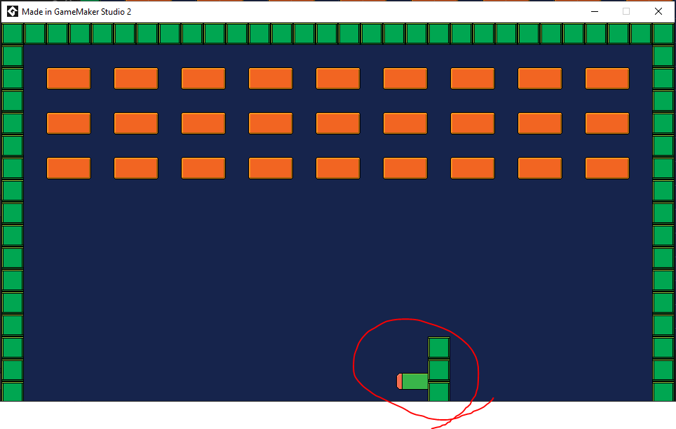 Game maker как сделать стену