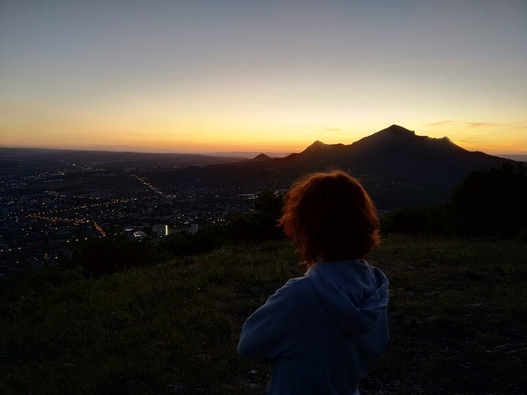 Вид на город с горы Машук.