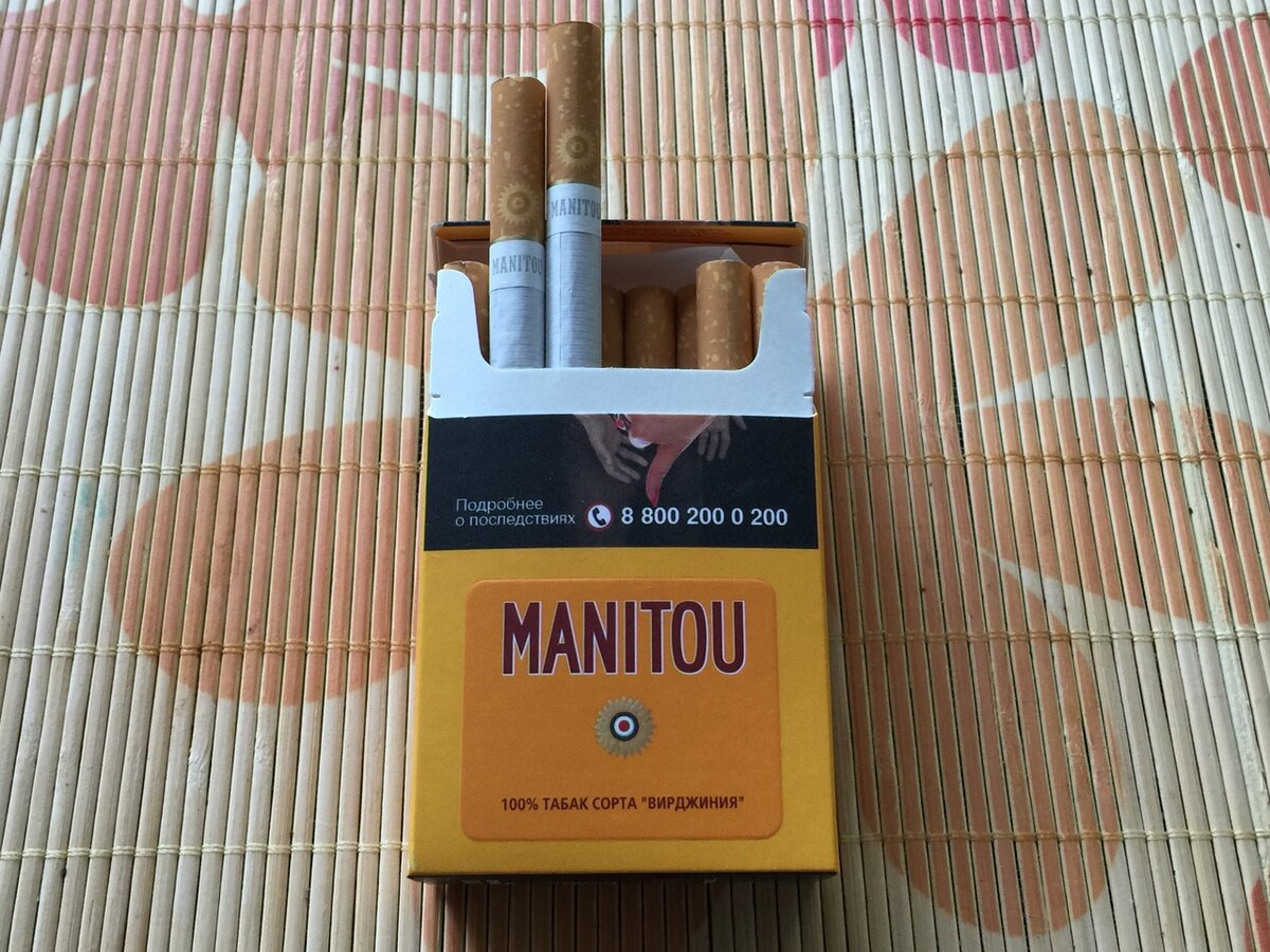 Маниту Голд сигареты