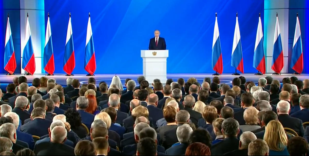 Владимир Путин анонсирует поправки в Конституцию, 20 января 2020 года. Фото: kremlin.ru