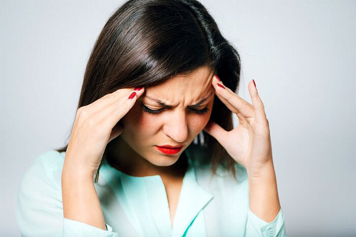 Хронические головные боли – мигрени. 