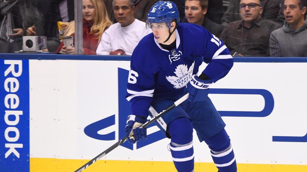 Митчел Марнер в форме "Торонто Мэйпл Лифс". Источник: NHL.com