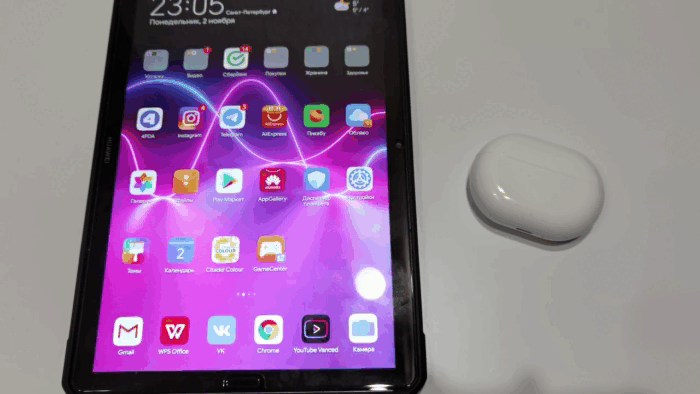 Покдлючение FreeBuds Pro