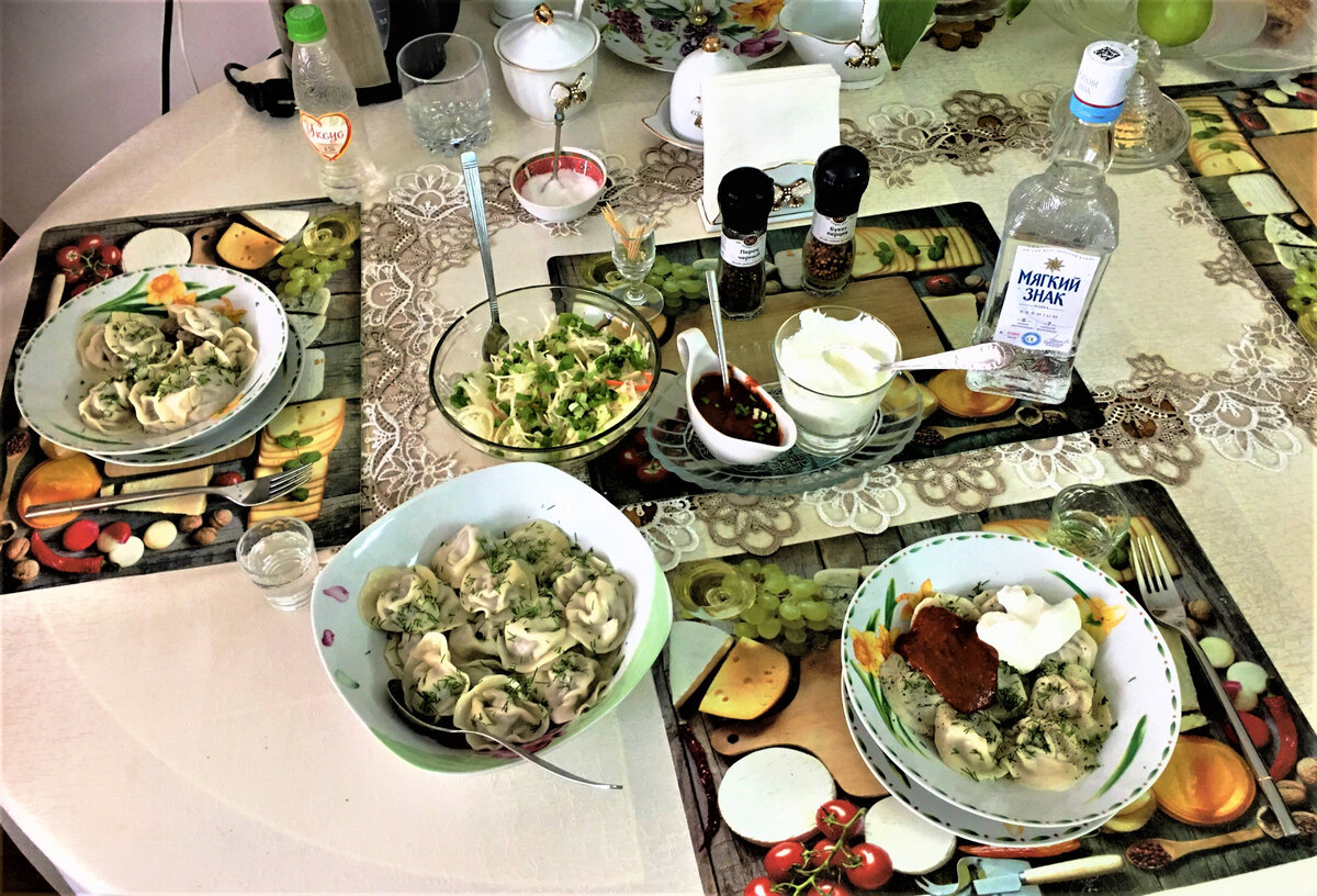 Пельменный натюрморт.