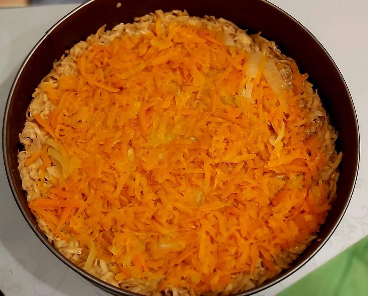 Выложили начинку