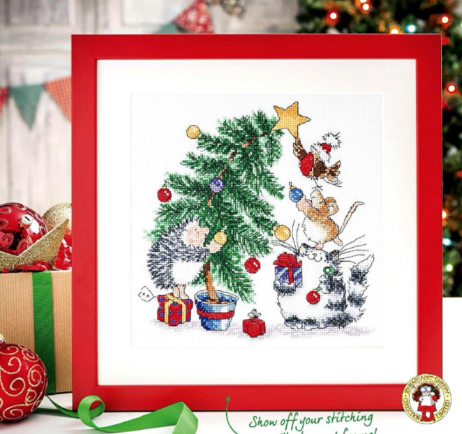 Новый год у зверят от Маргарет Шерри