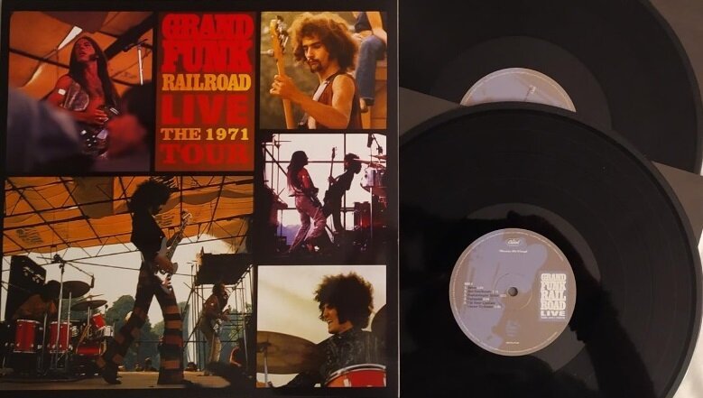 Grand Funk Railroad «Live: The 1971 Tour». Голландский виниловый выпуск 2014 года