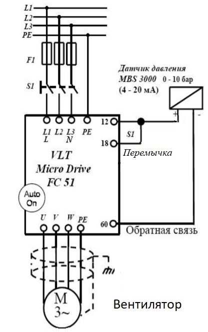 Danfoss vlt micro drive инструкция. Micro Drive FC 051 схема. Датчик давления Danfoss MBS 1700 схема подключения. VLT Micro Drive FC 51 инструкция. Ошибка w7 на частотнике Danfoss