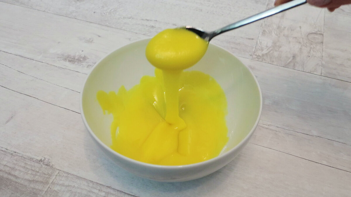 Глазурь сахарная пудра лимонный