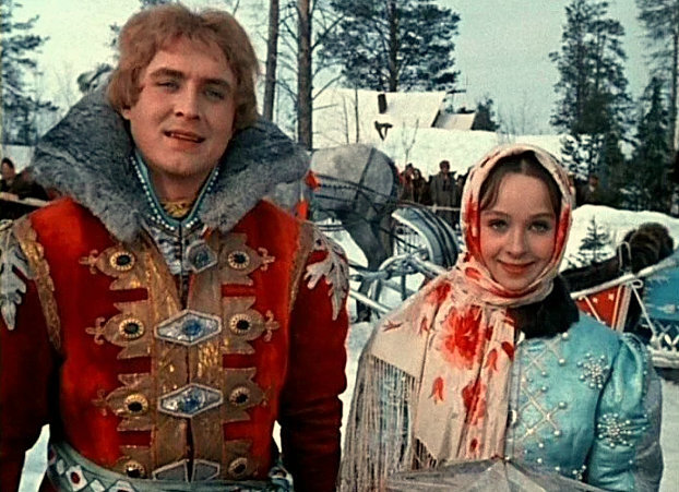 кадр из фильма-сказки «Морозко»