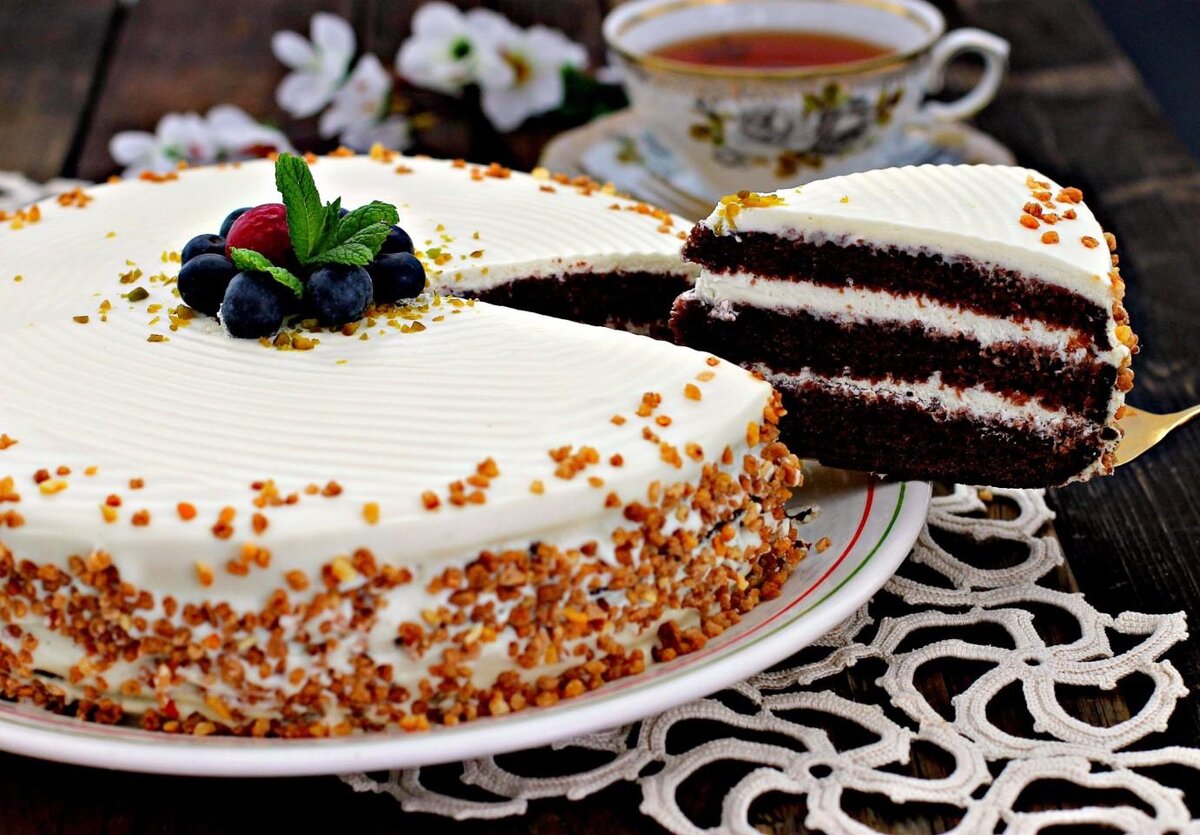 7 восхитительных тортов со сгущёнкой