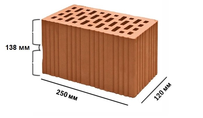 Двойной камень, кирпич, 2,1НФ