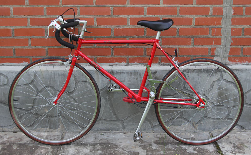 Велосипед Alenax Transbar TRB 250 1987 года из коллекции Веломузея Андрея Мятиева.