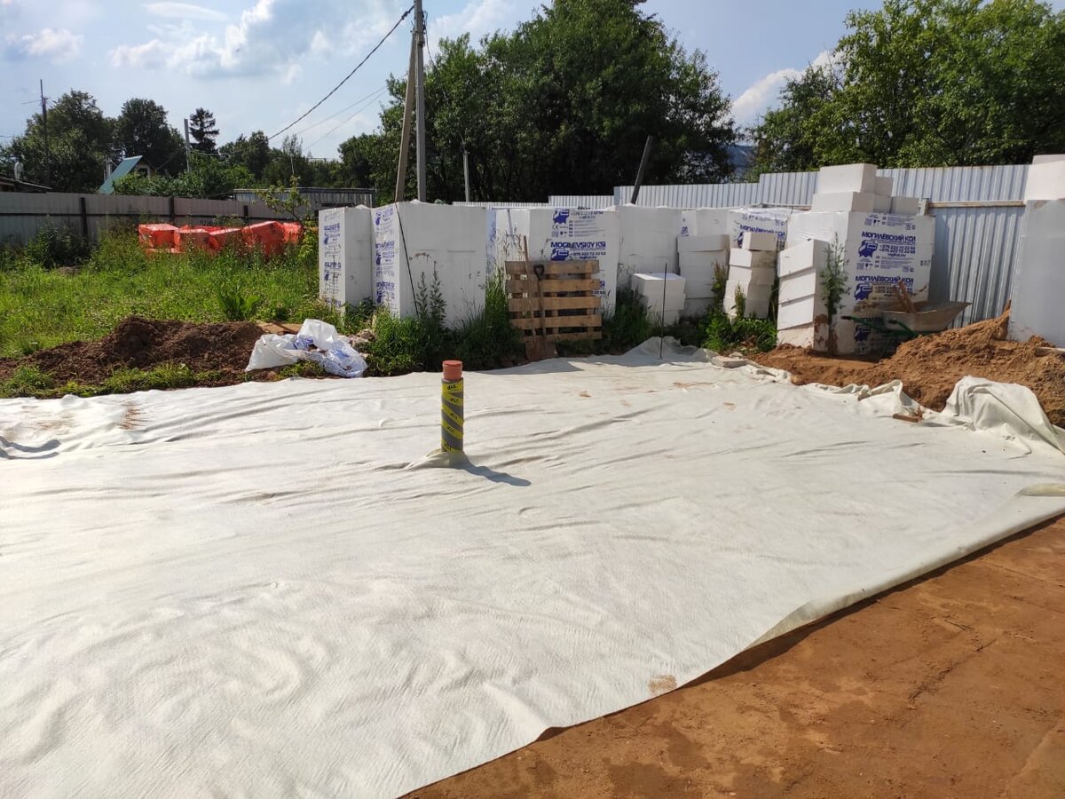 подготовка основания фундамента