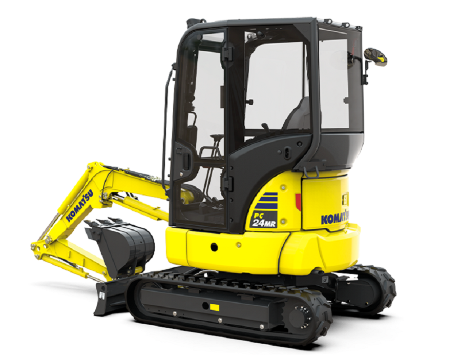 Komatsu Europe анонсирует новый мини-экскаватор PC24MR-5 