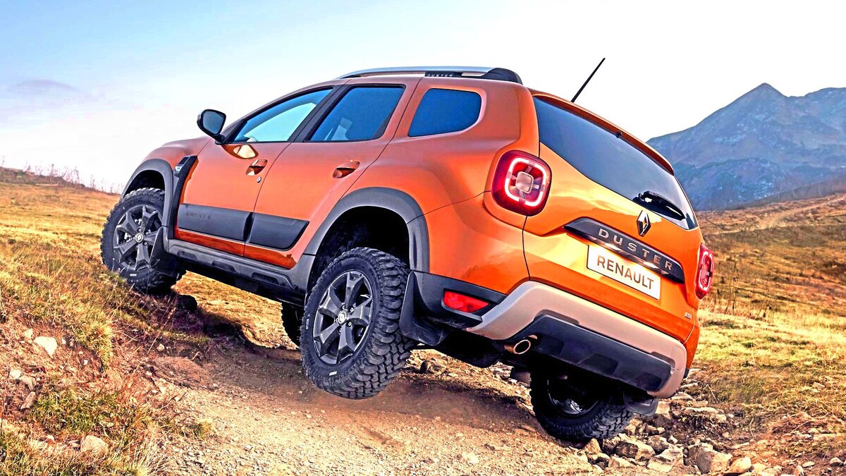 Прогрессивный Renault Duster  для РФ.