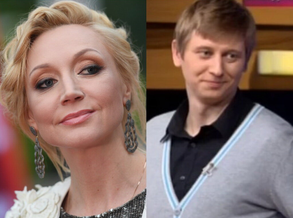 Кристина Орбакайте и ее брат по отцу Фабиан Орбакас