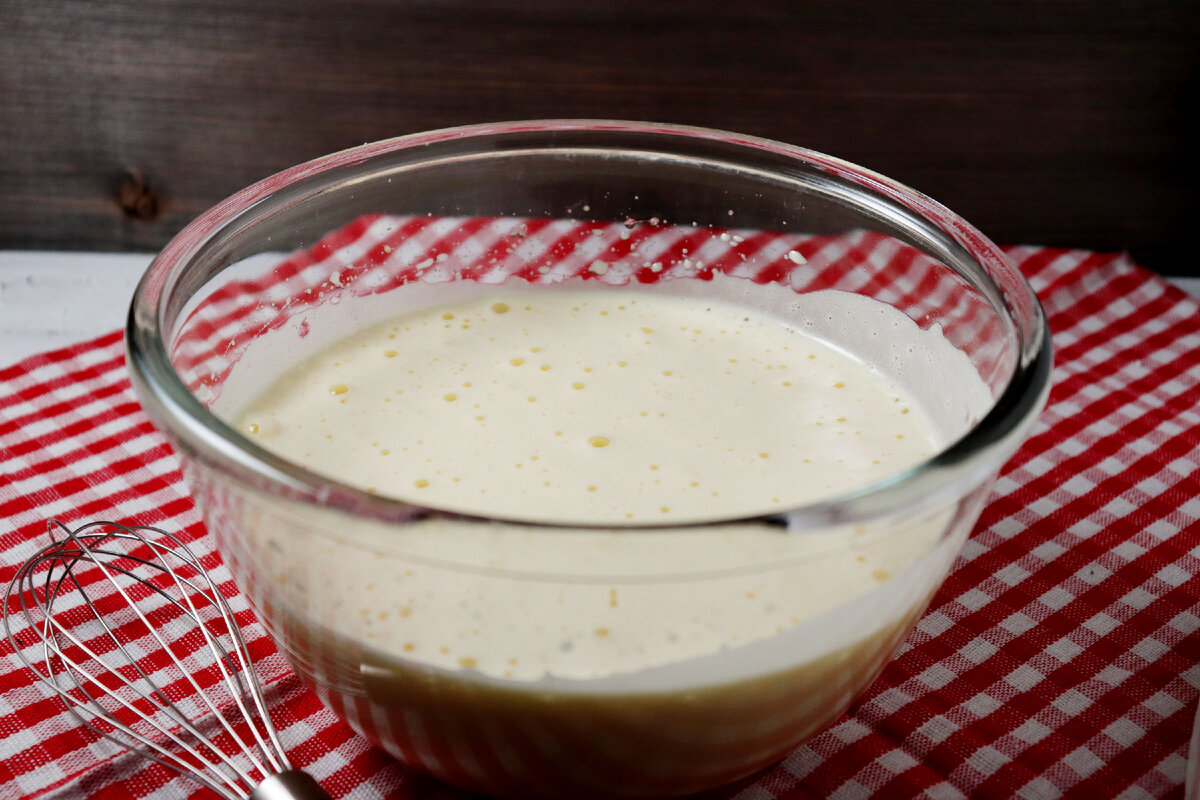 Взбитые яйца с сахаром