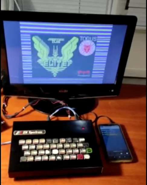 Загрузка игры ELITE