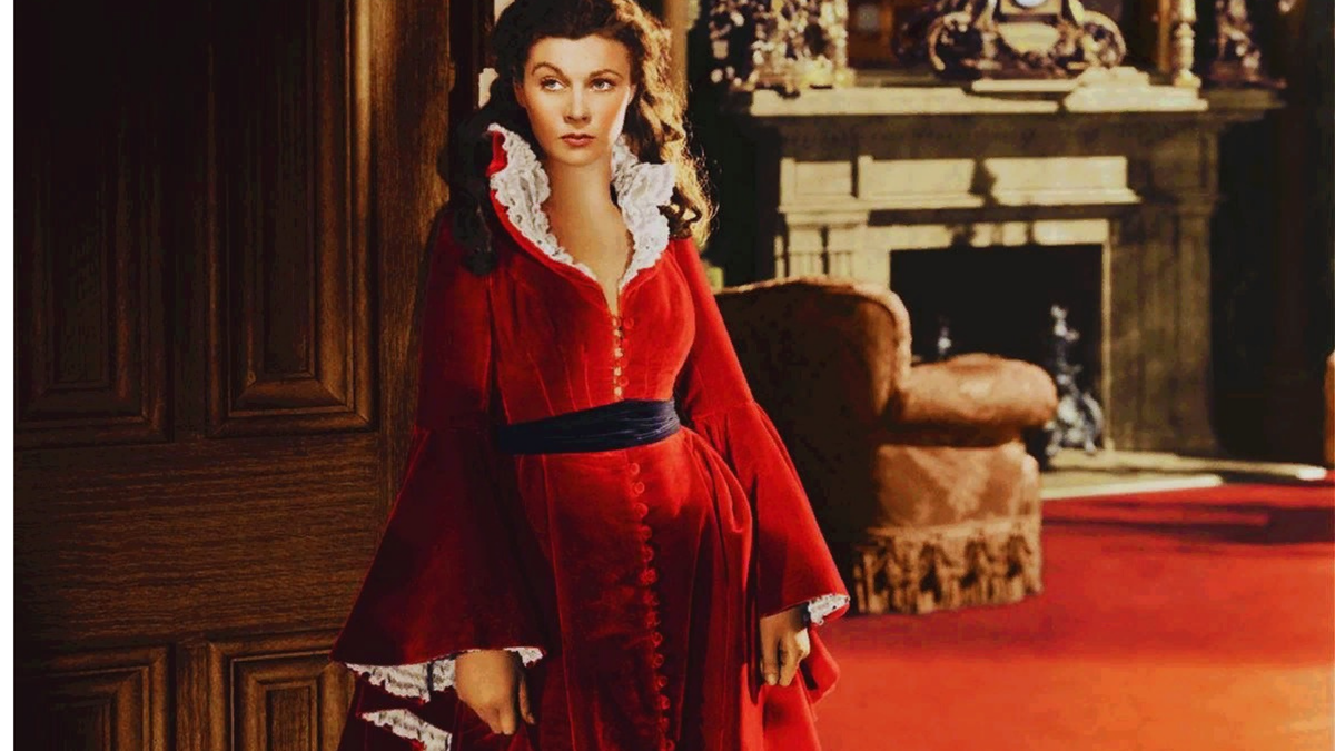 Вивьен Ли в к\ф "Унесенные ветром"