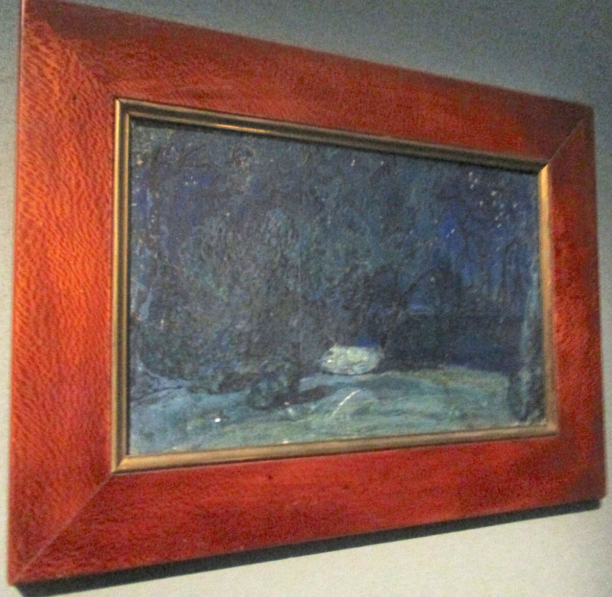 А.Шевченко. Пейзаж. 1900-е годы. Картон, темпера. Собрание семьи Кривошеевых, Москва