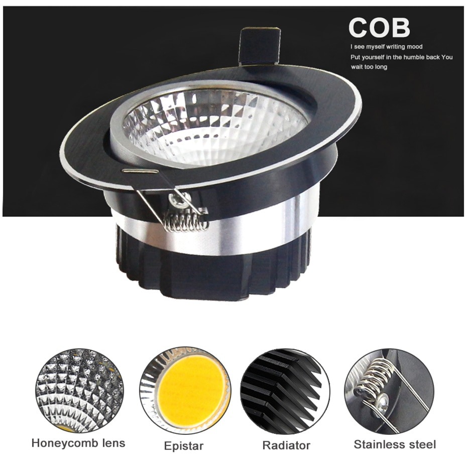 Встраиваемый светодиодный светильник