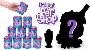 Littlest Pet Shop: распаковываем питомцев в банках с газировкой!